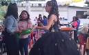La quinceañera se volvió viral (Captura)