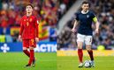 ¿Dónde ver España vs. Escocia? Foto: Gavi y Robertson