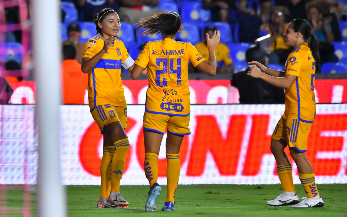 Resumen del partido Tigres Femenil vs Cruz Azul (1-0). GOLES
