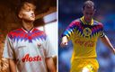 Las playeras de Lyon y América. (@OL y Mexsport)