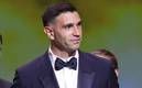 Dibu Martínez, en la gala del Balón de Oro (Reuters)
