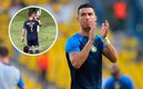 CR7 mandó a callar a fans que coreaban a Messi (Twitter | @AlNassrFC_EN)
