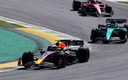 Checo Pérez largó noveno y terminó cuarto. (Reuters)