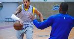 Juan Toscano durante un entrenamiento con los Capitanes (CAPITANES)