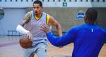 Juan Toscano durante un entrenamiento con los Capitanes (CAPITANES)