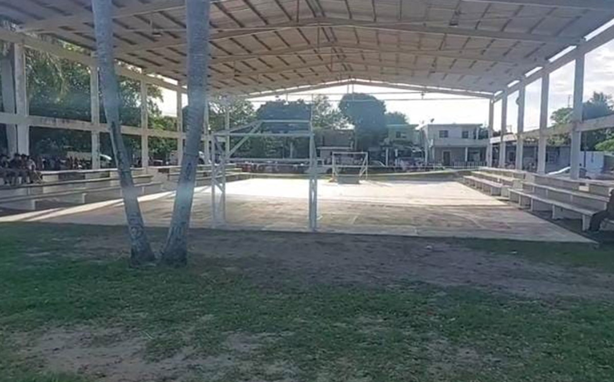 El parque donde falleció el menor. (FOTO: Excelsior)