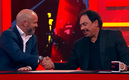 Martinoli y Luis García invitaron a Hugo a TV Azteca. (Captura)