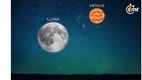 Beso Cósmico entra la Luna y Venus