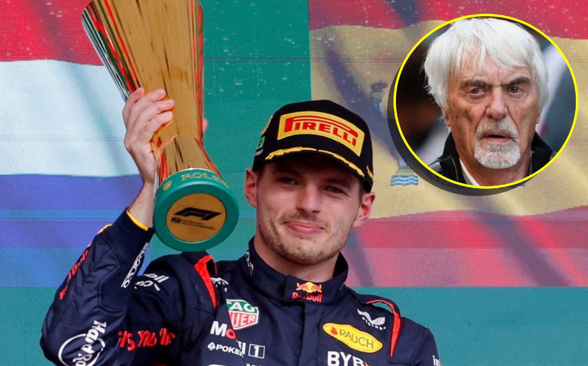 Para Bernie Ecclestone, Max Verstappen en el mejor piloto Mediotiempo