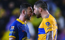 Layún encaró a Gignac en la cancha. (Foto: Mexsport)