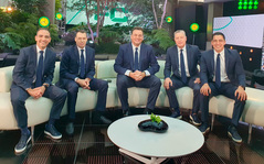 André Marín y David Faitelson aparecieron en TUDN. (Foto: @DavidFaitelson_)