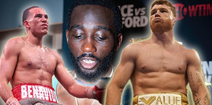 Benavidez no quiere que Crawford se le adelante ante Canelo. (Especial)