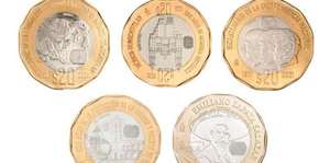 Las monedas de 20 pesos que alcanzan ese valor son de la familia C1 (Google)