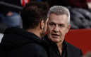 Javier Aguirre con el Cholo Simeone. (Foto: EFE)