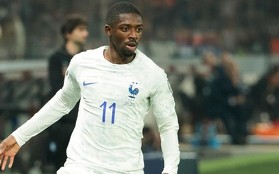 Ousmane Dembelé, en la Selección de Francia (Foto: @PSG)