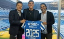 Moreno aparece con la directiva por la renovación. (Foto: Rayados)
