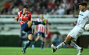Fernando Beltrán le pegó sabroso para anotar. (Foto: Imago7)