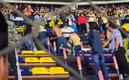 Se armó la bronca durante el duelo del sábado (Captura)