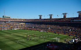Tigres recibió el apoyo de la afición en el Volcán. (Foto: Mexsport)