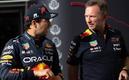 Horner dejó en Checo la posibilidad de seguir en el equipo varios años más (Red Bull)
