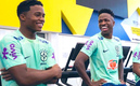 El joven jugador ya jugó con Brasil a lado de Vinícius.