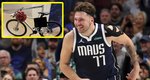 El jugador le hizo de Santa Claus y regaló bicicletas a sus compañeros (Mavericks)