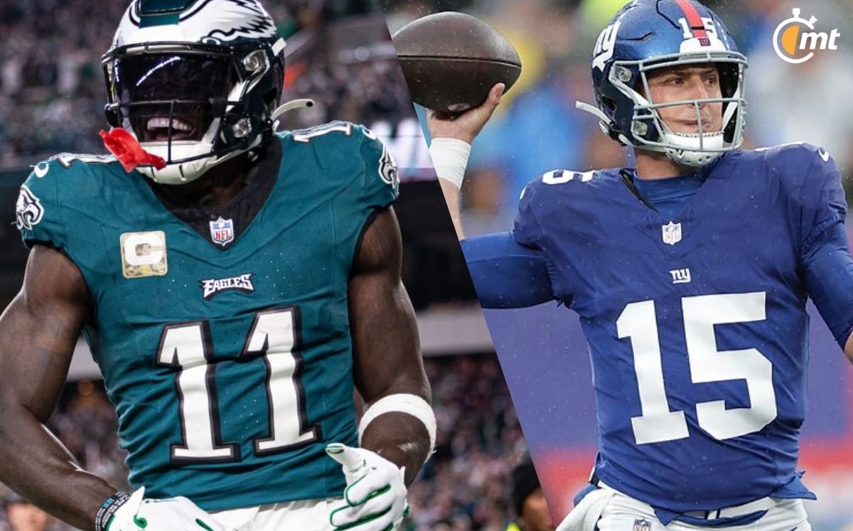 ¿Dónde ver Eagles vs Giants? Horario canal gratis juego NFL HOY