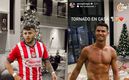 Árbol de Navidad de Alexis Vega y CR7