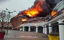 El incendio acabó totalmente con el recinto (Especial)