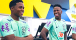 El joven jugador ya jugó con Brasil a lado de Vinícius.