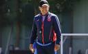 Reynoso, durante un entrenamiento en La Noria (Cruz Azul)