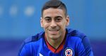 Cándido ya lució la camiseta celeste. (@CruzAzul)