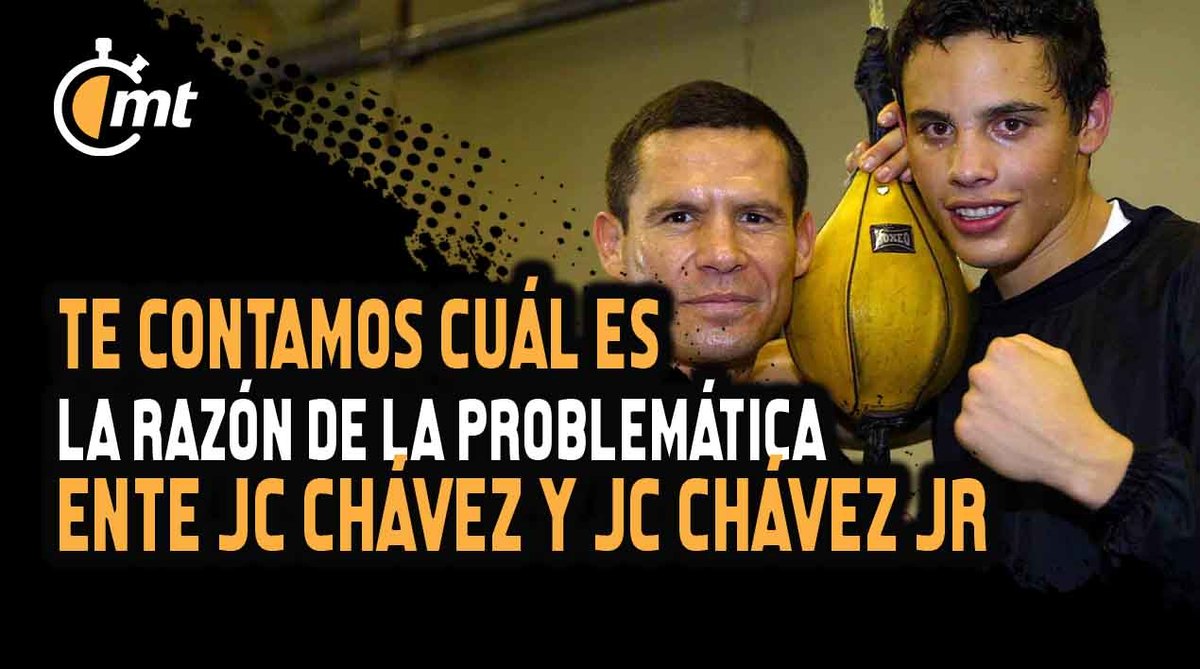 Te contamos cuál es la problemática ente Jc Chávez y Jc Chávez Jr.