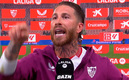 Sergio Ramos se encaró con aficionado. (Captura)