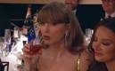 Taylor Swift, en los Globos de Oro (Captura)