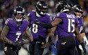 Lamar Jackson fue el pilar para la victoria de los Ravens (AFP)