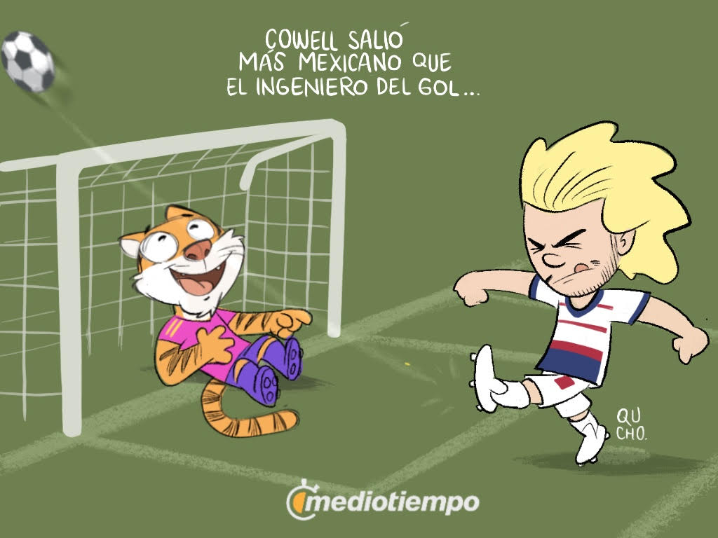 Cowell salió más mexicano...