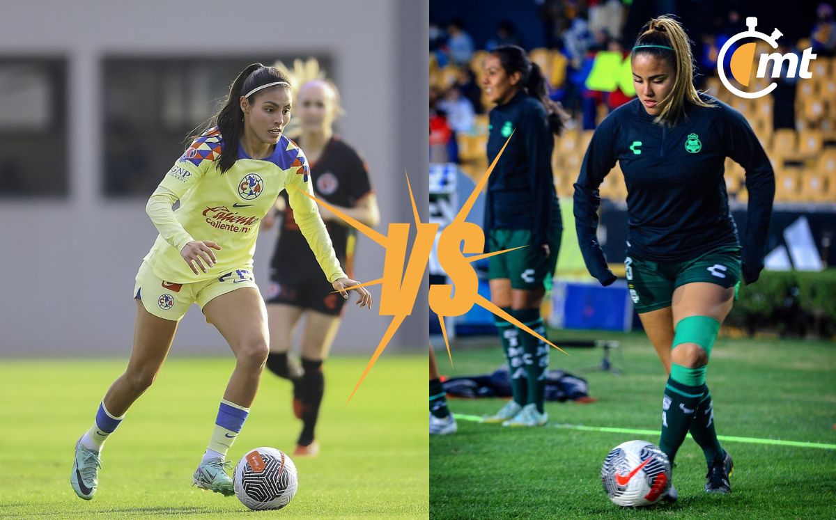 Santos vs América Femenil; horario y dónde ver HOY Liga MX 2024