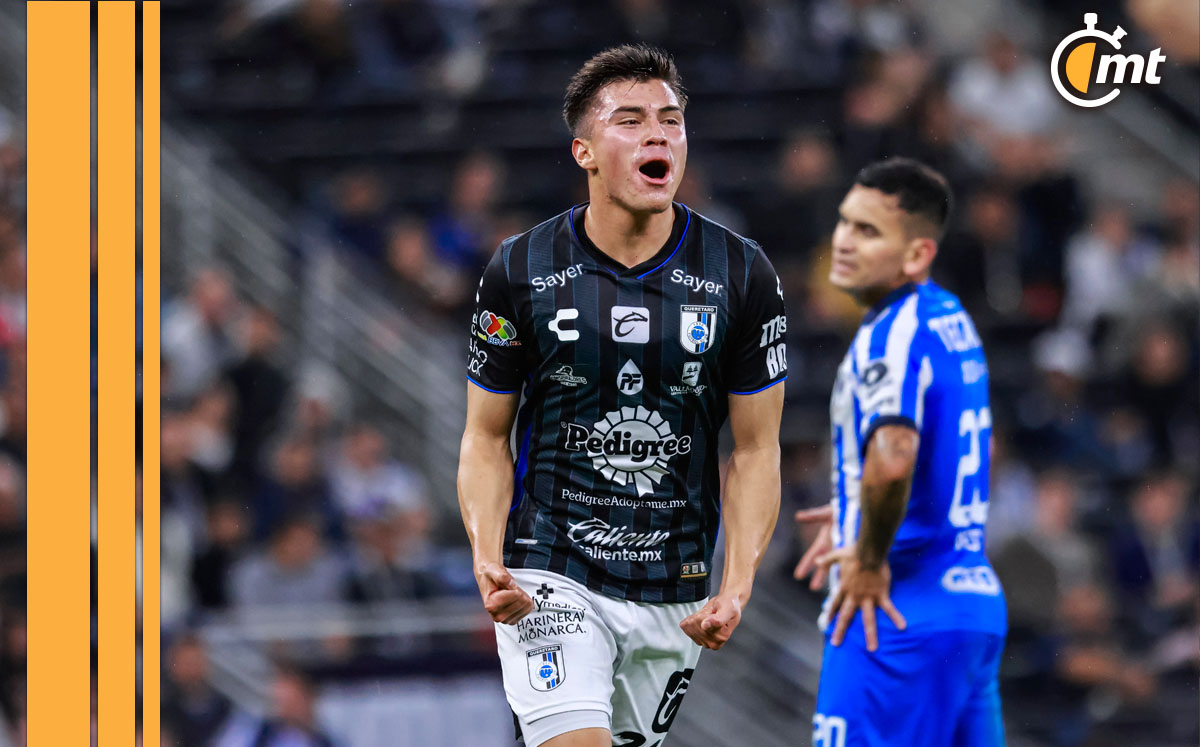 Resumen del partido Monterrey vs - Queretaro Saco Empate Monterrey Foto 