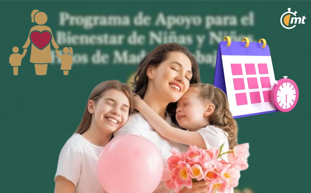 Calendario de pagos adelantados para Madres Trabajadoras
