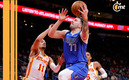 Luka Doncic firmó actuación histórica. (Foto: AFP)