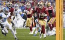 Los 49ers regresarán al juego grande tras haber derrotado a Lions (AFP)