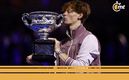 Sinner besa su trofeo del Australian Open (Reuters)