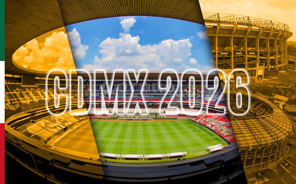 Mundial 2026: estos son los partidos que se jugarán en Estadio Azteca