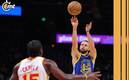 Steph Curry rozó el récord de su carrera (Foto: AFP)