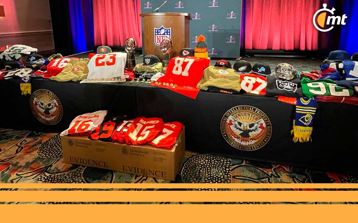 La piratería es muy común en los productos de la NFL (Especial)
