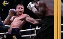 Canelo Álvarez golpea a Jermell Charlo (EFE)