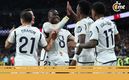 Jugadores del Real Madrid festejan en un partido (Reuters)