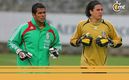 Ochoa y Oswaldo, cuando coincidieron en el Tri (Mexsport)