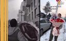 Hombre pierde iPhone atado a globos en romántica sorpresa| VIDEO